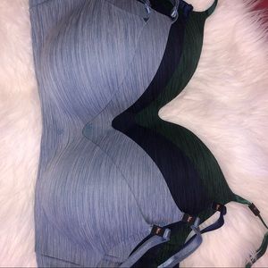 ❣️Victoria Secret - Wireless Bra - 36D Blue, Green